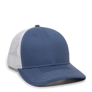 Outdoor Cap OC771 Structured Trucker With Solid Mesh Back Hat