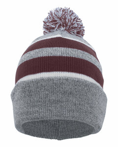 Pacific Headwear 641K Knit Fold Over Pom-Pom Beanie