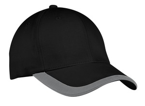 Port Authority C867 Contrast Stripe Sandwich Bill Cap