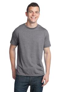 District DT142 Young Mens Tri-Blend Crewneck Tee