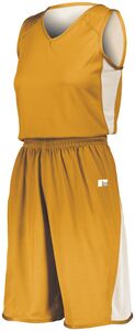 Russell Athletic 5R6DLX Ladies Undivided Single Ply Reversible Shorts
