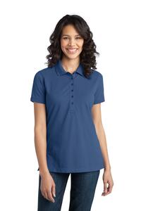 Port Authority L555 Ladies Stretch Pique Polo