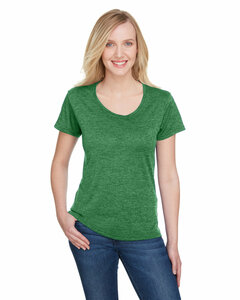 A4 NW3010 Ladies' Tonal Space-Dye T-Shirt