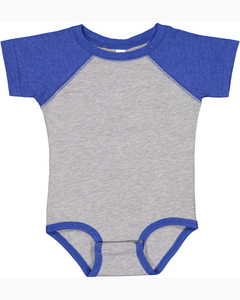 Rabbit Skins RS4430 Infant Baseball Fine Jersey Bodysuit