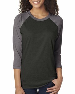 Next Level 6051 Unisex Tri-Blend 3/4-Sleeve Raglan T-Shirt