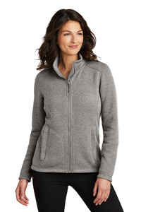 Port Authority L428 Ladies Arc Sweater Fleece Jacket