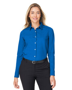 Devon & Jones DG505W CrownLux Performance® Ladies' Spencer Poplin Shirt