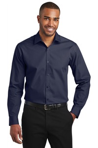 Port Authority W103 Slim Fit Carefree Poplin Shirt