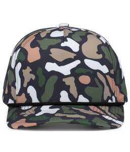 Pacific Headwear P685 DUCK CAMO 5-PANEL TRUCKER CAP