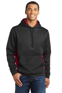 Sport-Tek ST239 Sport-Wick ® CamoHex Fleece Colorblock Hooded Pullover