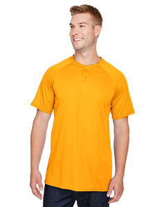 Augusta Sportswear AG1565 Attain Wicking Two-Button Baseball Jersey