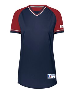Russell Athletic R01X3X Ladies Classic V-Neck Jersey