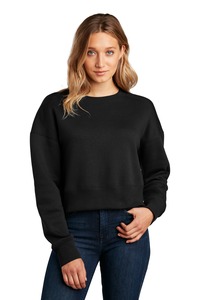 District DT1105 Women's Perfect Weight ® Fleece Cropped Crew