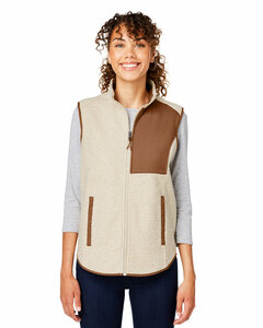 North End NE714W Ladies' Aura Sweater Fleece Vest