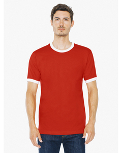 American Apparel 2410W Fine Jersey Ringer T-Shirt