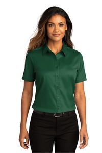 Port Authority LW809 Ladies Short Sleeve SuperPro ™ React ™ Twill Shirt