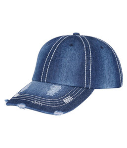 Mega Cap MC6900 Heavy Wash Denim Cap