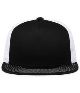 Pacific Headwear 4D7 D-SERIES 5-PANEL TRUCKER SNAPBACK CAP