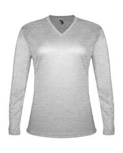 Badger Sport 4964 Tri Blend L/S Women's Tee