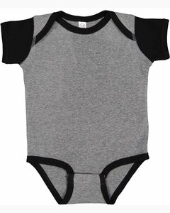 Rabbit Skins 4400 Infant Baby Rib Bodysuit