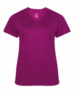Badger Sport 4062 Ultimate Softlock Women's V Neck Tee