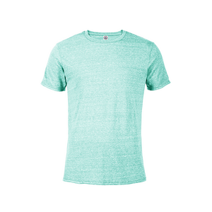 Delta 14600L Ringspun Adult Snow Heather Tee (new updated fit)