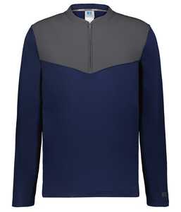 Russell Athletic R03GKM SIDELINE GRID 1/4 ZIP PULLOVER