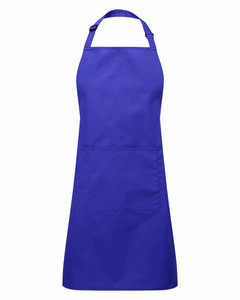 Artisan Collection by Reprime RP154 Unisex 'Colours' Recycled Bib Apron with Pocket