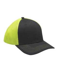 Adams PR102 Brushed Cotton/Soft Mesh Trucker Style Cap