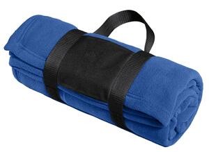 Port Authority BP20 Fleece Blanket with Carrying Strap