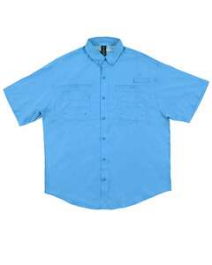 Burnside 2297 Men's Functional Short-Sleeve Fishing Shirt