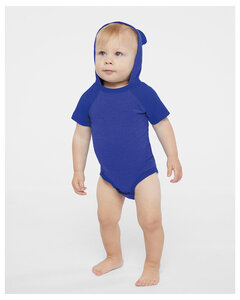 Rabbit Skins 4417 Infant Character Hooded Bodysuit with Ears