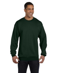 Champion sweater hotsell dark green white