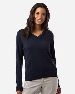 Devon & Jones DG445W Women's New Classic V-Neck Sweater