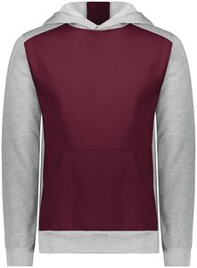 Augusta Sportswear 6866 Youth Three-Season Fleece Pullover Hoodie