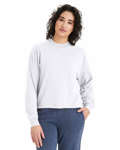 Alternative A1176 Ladies' Main Stage Long-Sleeve Cropped T-Shirt