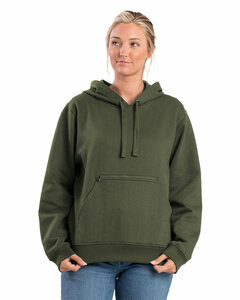 Berne WSP418 Ladies' Heritage Zippered Pocket Hooded Pullover Sweatshirt