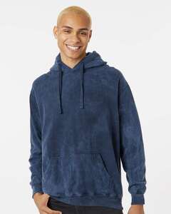 Dyenomite 854MW Premium Fleece Mineral Wash Hooded Sweatshirt