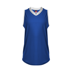 Alleson Athletic A00409 Girls' Slide Fastpitch V Neck Sleeveless Jersey