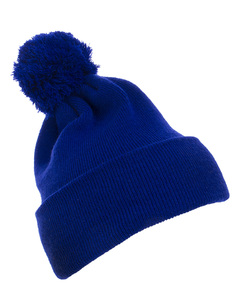 Yupoong 1501P Cuffed Knit Beanie with Pom Pom Hat