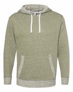 LAT 6779 Harborside Mélange French Terry Hooded Pullover