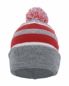 Pacific Headwear 641K Knit Fold Over Pom-Pom Beanie