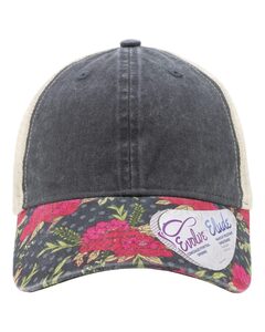 Infinity Her JANET Women's Printed Visor with Mesh Back Cap