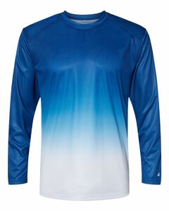 Badger Sport 4204 Ombre L/S Tee