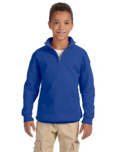 Jerzees 995Y Youth NuBlend ® 1/4-Zip Cadet Collar Sweatshirt