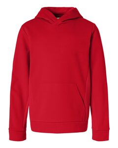 Team 365 TT400Y Youth Squad Hooded Tech Fleece Pullover