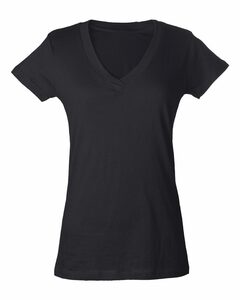 Tultex 0214TC Women's Fine Jersey V-Neck T-Shirt