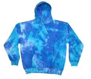 Tie-Dye CD877 Adult Tie-Dyed Pullover Hooded Sweatshirt