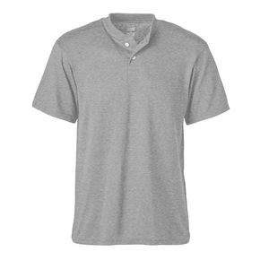 Soffe M206 Soffe Adult 2-Button 50/50 Henley