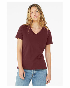 Bella + Canvas 6405 Ladies' Relaxed Jersey V-Neck T-Shirt